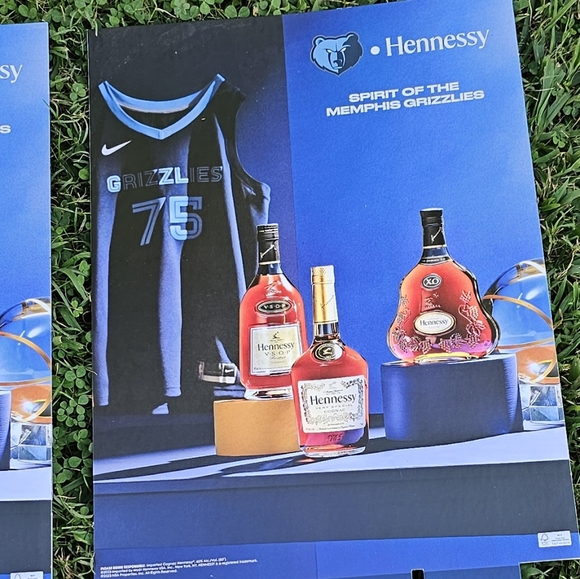Memphis Grizzlies Hennessy Posters - Picture 2 of 4
